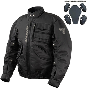 Veste de moto softshell pour homme, respirante, imperméable, décontractée, pour les motards urbains, les entreprises de logistique et les concessionnaires - Product Image 1