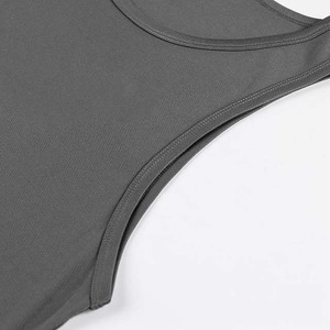 Séchage rapide haute rue Style sport gilet Singlet T-Shirt vêtements pour hommes Compression entraînement débardeurs vêtements d'été respirant 2025 - Product Image 6