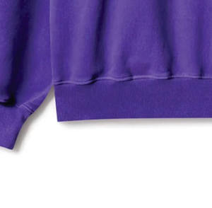 Sudaderas con Capucha de Felpa Francesa, Cuello Alto Simulado, Hombros Caídos, Algodón de Alta Calidad, Cuello Redondo, Corte Regular, para Hombre, Invierno, Ecológicas - Product Image 5