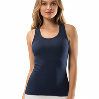 Camisola Sexy con Cuello Halter para Mujer, Fabricada en Turquía, con Encaje, Lazo, Estampado, Tela Acanalada, Transpirable y de Secado Rápido para Adultos