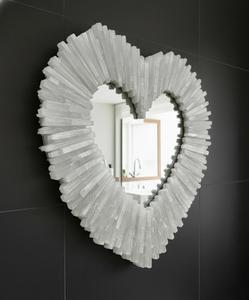 Miroirs en verre faits à la main modernes et personnalisables avec cadre en bois, montage mural, décoration festive de mariage, décoration de salle de bain pour le Ramadan et Pâques - Product Image 2