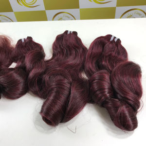 Droite 100% Vierge Remy Doux Lisse Brillant Machine Double Trame Extensions de Cheveux Vietnamiens Mélanger Les Cheveux Peut Être Utilisé Blanchiment - Product Image 1