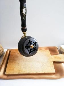 กระถางธูปทองแดงทำจากไม้พร้อมโลโก้ - Product Image 4