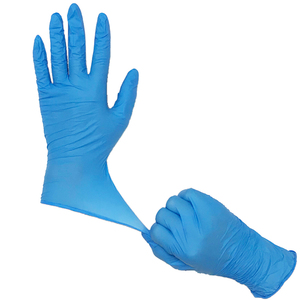 Guantes de Nitrilo Azules de Venta Caliente, Fabricantes de Guantes de Nitrilo para Tatuajes, Limpieza, Maquillaje, Sin Polvo, para Arte de Uñas, Manicura, Salón de Belleza - Product Image 3