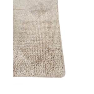 Alfombra de Lana Anudada a Mano Erbe Ivory, Diseño Geométrico Abstracto, Rectangular 9x12, Tabriz, para Sala de Estar, Pasillo, Dormitorio - GS-1092 - Product Image 4