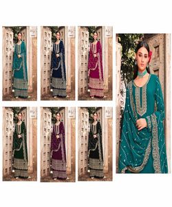 ชุดสูท Slawar Kamez สำหรับผู้หญิงผ้าสไตล์ชนเผ่าวัสดุราคาถูกที่สุดในตลาดเสื้อผ้าสไตล์ชนเผ่า - Product Image 4