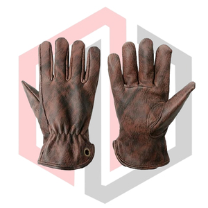 Gants de travail de sauvetage pour pompiers en cuir de vache imperméables anti-vibrations résistants aux déchirures respirants sans silicone - Product Image 1