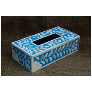 Prisma Designs - Cubierta de Lujo para Caja de Pañuelos Multiusos Hecha a Mano |   Servilleta Decorativa Moderna Minimalista Cuadrada Natural - Product Image 4