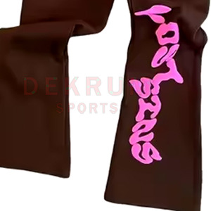 Nouveautés Ensembles de jogging de gym pour hommes pantalons élastiques avec impression bouffante survêtement grande taille Collection hiver en vente - Product Image 5