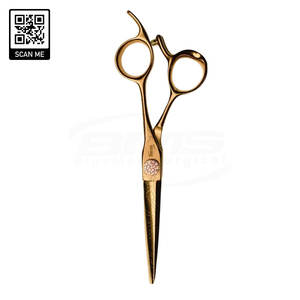 Juego de Tijeras de Peluquería Profesionales de Acero Inoxidable con Alto Contenido de Carbono, Ajustables, de 6 Pulgadas, Venta Caliente - Product Image 2