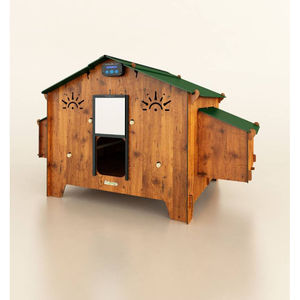 Gallinero doméstico supergrande resistente externo laminado HPL de alta calidad fabricado en Italia - Product Image 1