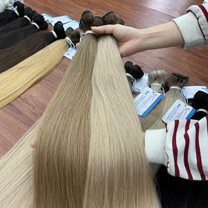 NOUVEAU PRODUIT!! Extensions humaines vietnamiennes Cheveux naturels raides Trame de cheveux Extensions de cheveux doublement étirés - Product Image 1