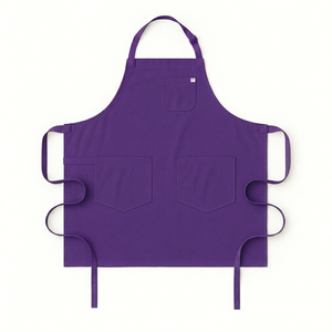 Heavy Duty Reusable <b>Kitchen</b> <b>Aprons</b> Adjustable Cooking <b>Aprons</b> with Pockets Water Resistant for Restaurant Cafe Shop Use - Product Image 5