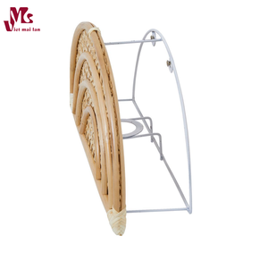 Lámpara de pared de mimbre tejido de ratán para habitación de niños, candelabro Natural tejido a mano, candelabro de pared de cuerda de ratán hecho en Vietnam - Product Image 2