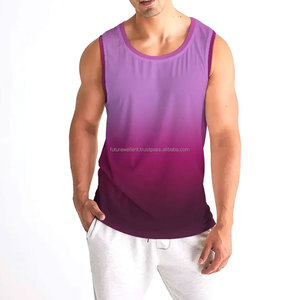 Venta al por mayor Tank Top Workout Mens Summer Gym Tank Tops Plain Cotton New Men Tank Tops - Product Image 1