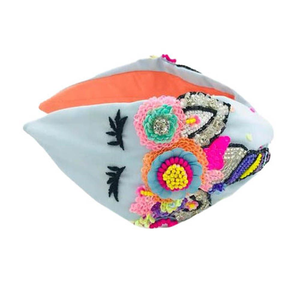 Diademas de Cuentas, Accesorios para el Cabello con Cuentas, Diademas Bordadas, Diademas Étnicas Tribales Hechas a Mano con Cuentas Florales - Product Image 3