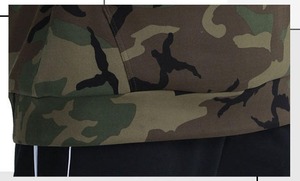 เสื้อฮู้ดดี้ผู้ชาย ผ้าฝ้าย 100% ทรงปกติ สไตล์สตรีทแวร์ กระเป๋าแบบกำหนดเอง ดีไซน์ทนทาน น้ำหนักมาก ปรับแต่งได้ ฤดูใบไม้ผลิ ชุด 2 ชิ้น - Product Image 3