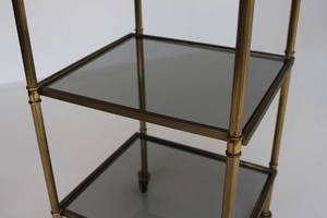 Three-<strong>Layer</strong> Shelf Trolley <strong>Cart</strong> <strong>Chrome</strong> Storage Shelving Rack Trolley <strong>Cart</strong> - Product Image 4