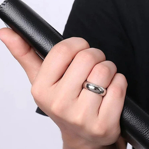 แหวนดามัสกัสสำหรับเพื่อนชายแหวนเหล็กดามัสกัสทำจาก2022 - Product Image 6