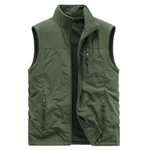 Nuova moda Double face canotta in pelle solida abbigliamento invernale caldo da uomo - Product Image 4