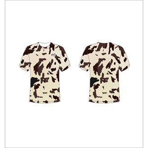 เสื้อยืดผู้ชายลายจุดสีฟ้า แขนสั้น คอกลม ทรงลำลอง รุ่น Trackstar OEM แบรนด์ส่วนตัว TSI-G05-P0695 - Product Image 4