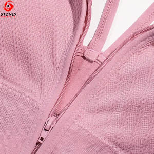 Soutien-gorge de sport athlétique très vendu pour la course à pied, l'entraînement en salle de sport, le fitness, à maintien élevé, sans bretelles, en spandex/nylon, haute qualité, prix bas pour - Product Image 6