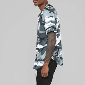 เสื้อเจอร์ซีย์มีกระดุมเสื้อกีฬาเบสบอลและซอฟต์บอลสินค้าออกใหม่ - Product Image 3