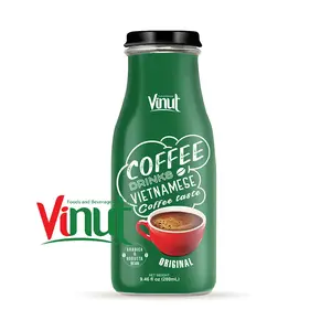 280ml VINUTアラビカ & ロブスタ豆コーヒードリンク、オリジナルフレーバーメーカーディレクター付き