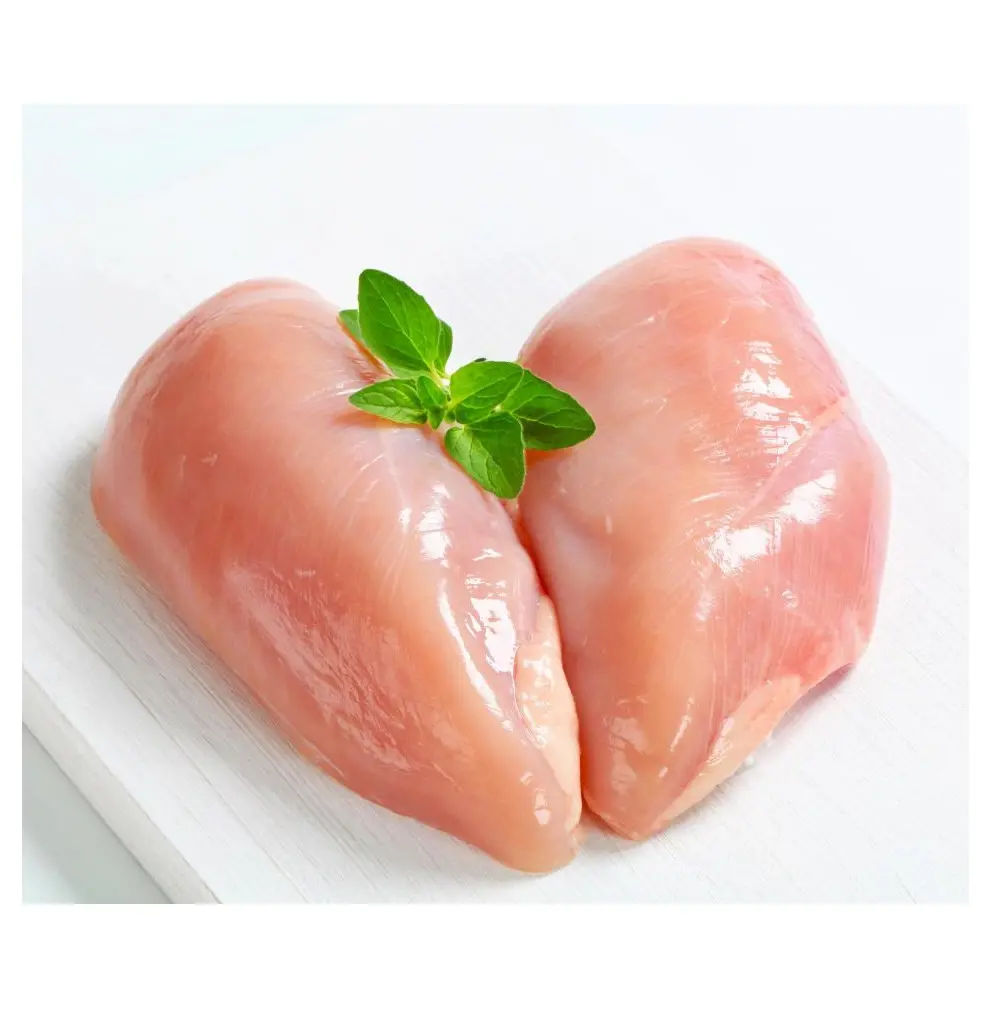 Pollo Halal congelato/fritto/cotto/al vapore/petto di pollo