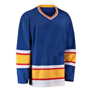 Maillot de hockey sur glace personnalisé, design unique, léger, surdimensionné, MOQ faible, très populaire - Product Image 4