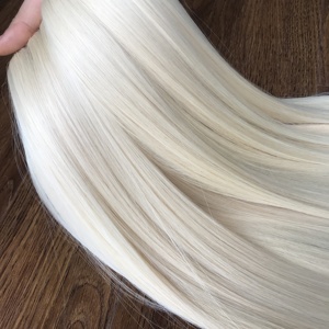 Luxe 12A Grade Premium Raw Vietnamien Extensions de Cheveux Humains Machine Trame 613 Couleur Doux Confortable Doux Couleur Humain Bundle - Product Image 4