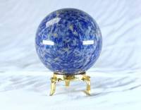 Esfera de Sodalita Azul ASY CRYSTAL EXPORT al por Mayor, de Alta Calidad, para Sanación Energética, Pulida, Estilo Feng Shui, Decoración
