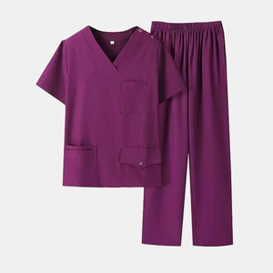 Uniforme Quirúrgico de Alta Elasticidad para Enfermeras, Manga Larga, Secado Rápido, Antiarrugas - Product Image 4
