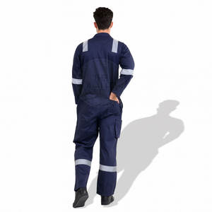 Service OEM/ODM Combinaison de travail en coton respirant pour homme Impression numérique Manches longues Détection des aiguilles Haute qualité Personnalisable - Product Image 3