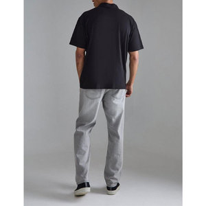 Coton respirant OEM grande taille pour hommes T-shirts polo séchage rapide coupe ajustée vêtements d'entraînement décontractés logo imprimé brodé pour - Product Image 5
