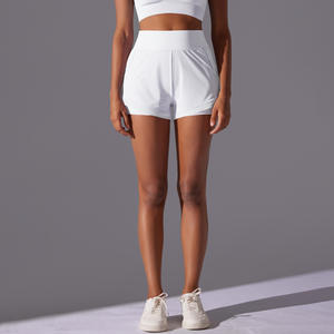 Femmes sans couture Scrunch levage Fitness Yoga court en gros Push-Up court grande taille Spandex - Product Image 4