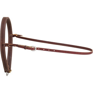 Premium cuir travail Tack muserolle culotte réglable cheval formation Tack boucle fermeture Western anglais équitation équine - Product Image 2