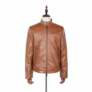 Chaqueta de cuero genuino de edición limitada para hombre, cuero de todos los tamaños con apliques, La mejor moda de alta calidad - Product Image 6