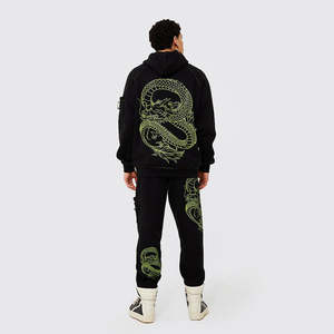 ชุดวอร์มพรีเมียมพิมพ์ลายสำหรับผู้ชาย เสื้อฮู้ดดี้และกางเกงจ็อกเกอร์แบบสั่งทำ - Product Image 2