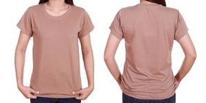 เสื้อยืดแขนยาวสำหรับผู้หญิงเสื้อยืดผ้าฝ้ายคอกลมหลากสีออกแบบได้ตามต้องการ - Product Image 4