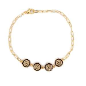 Charme de mode en laiton authentique pour bracelet - Product Image 1