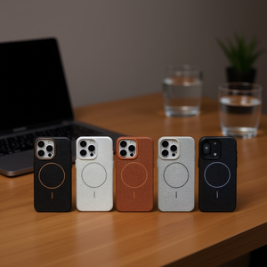 Étui de protection magnétique léger Redmi Note 14 5G avec texture litchi pour téléphone portable - Product Image 2