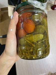 BIG DEAL Suministro Precio barato Precio de fábrica Pepinos en escabeche y tomates Mason Jar 1050ml - Product Image 6