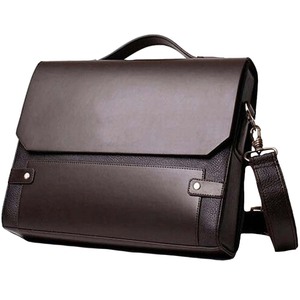 Bolso de piel auténtica para ordenador portátil, bolsa de 17 pulgadas, de diseño personalizado, fabricación India, Unisex, nuevo, venta al por mayor - Product Image 1