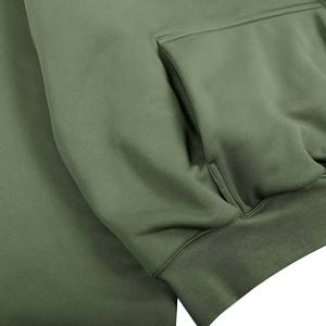 Chándal de Invierno para Hombre, Grueso, de 450 g/m², Doble Capa, de Algodón/Poliéster, Teñido Liso, Transpirable, de Secado Rápido, con Bolsillos - Product Image 4