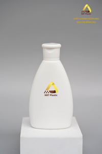 Botella de plástico de alta calidad blanca ovalada de 150ml personalizada NBT con tapa abatible/rociador/bomba para cosméticos y cuidado personal - Product Image 5