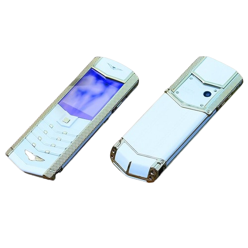 Luxury Metal Body Leather Mobile Phone V9 Dual SIM Cards GSM Cellphone