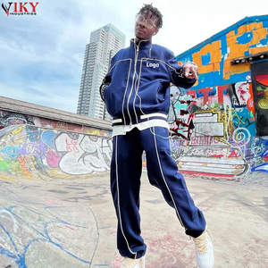 VIKY INDUSTRIES-chándales deportivos para hombre, chaqueta y pantalones de dos piezas de manga larga, de la mejor calidad - Product Image 4