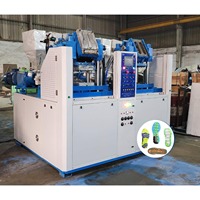 Machine de moulage automatique Technocrat pour semelles bicolores en PVC/TPR