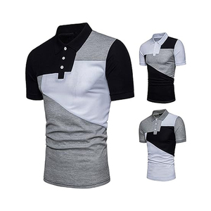 Camiseta de Hombre con Logotipo Personalizado, Color Sólido, Estilo Deportivo Moderno, Tejido de Punto, Transpirable, de Secado Rápido, Material 100% de Primera Calidad - Product Image 4